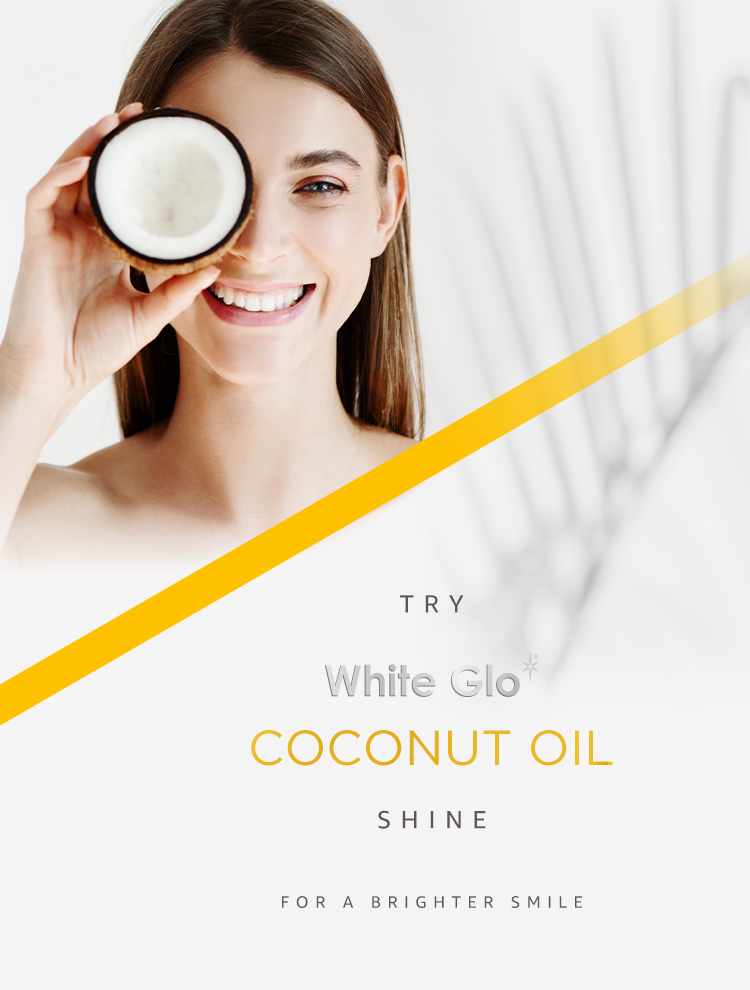 White Glo Coconut Oil Whitening Toothpaste Refreshing Coconut & Mint 1