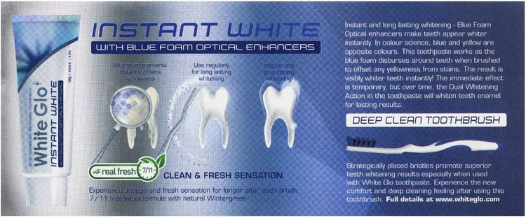 Instant White Optic Technology Whitening Toothpaste 150g