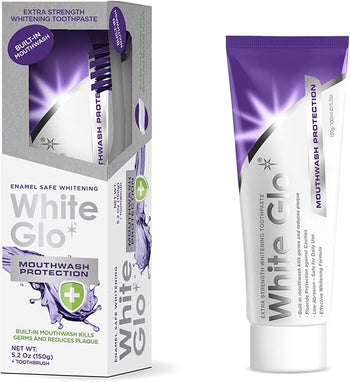 White Glo Mouthwash Protect Toothpaste 150g