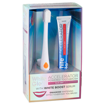 Accelerator LED Micro-Sonic Toothbrush with White Boost Serum