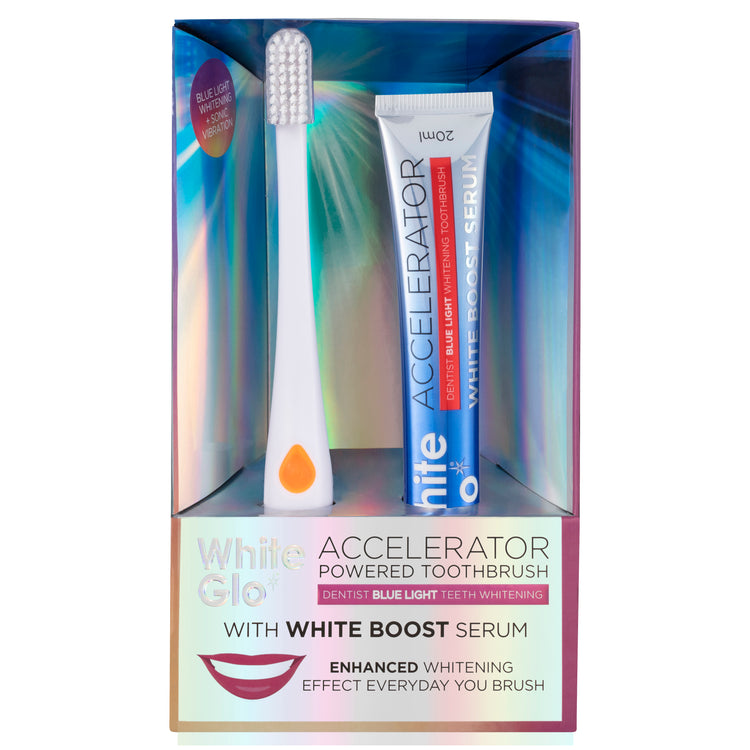 Accelerator LED Micro-Sonic Toothbrush with White Boost Serum